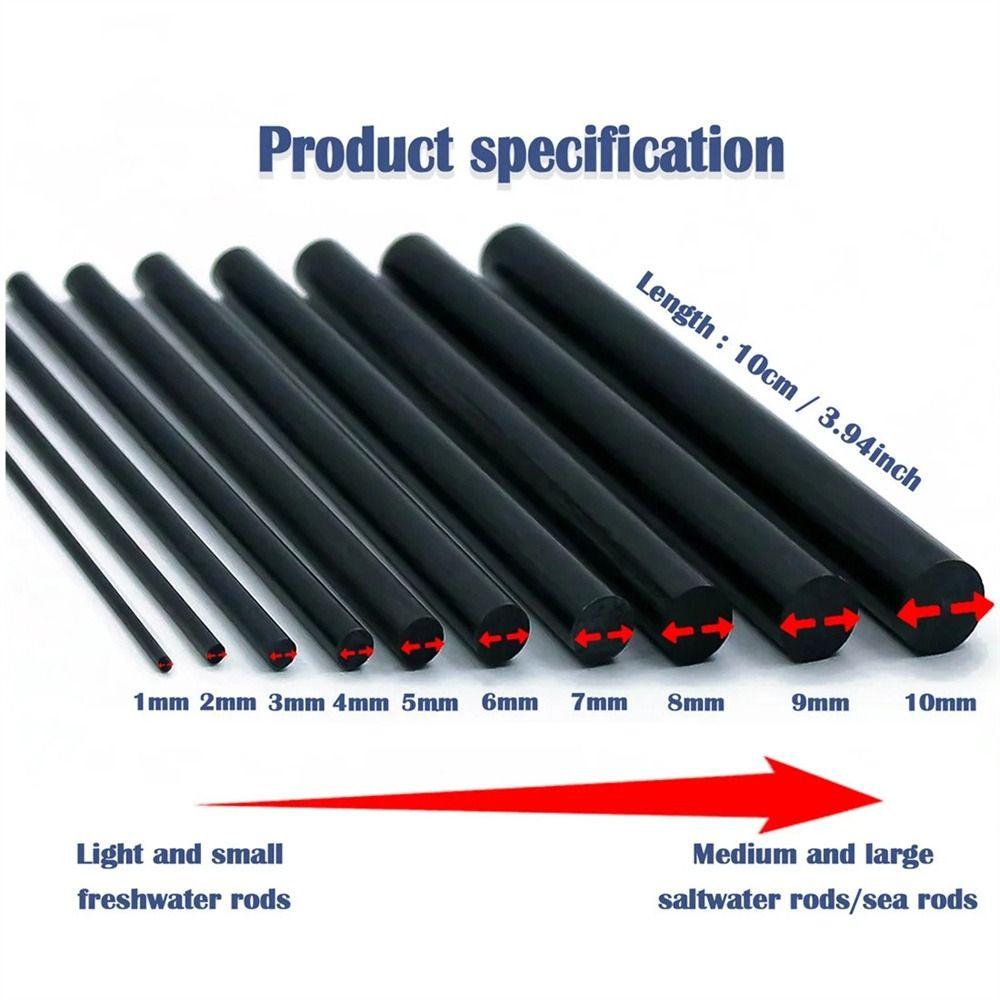 Высокопрочные палочки из углеродного волокна, оберточная нить, комплект для сборки удочки, модели RC