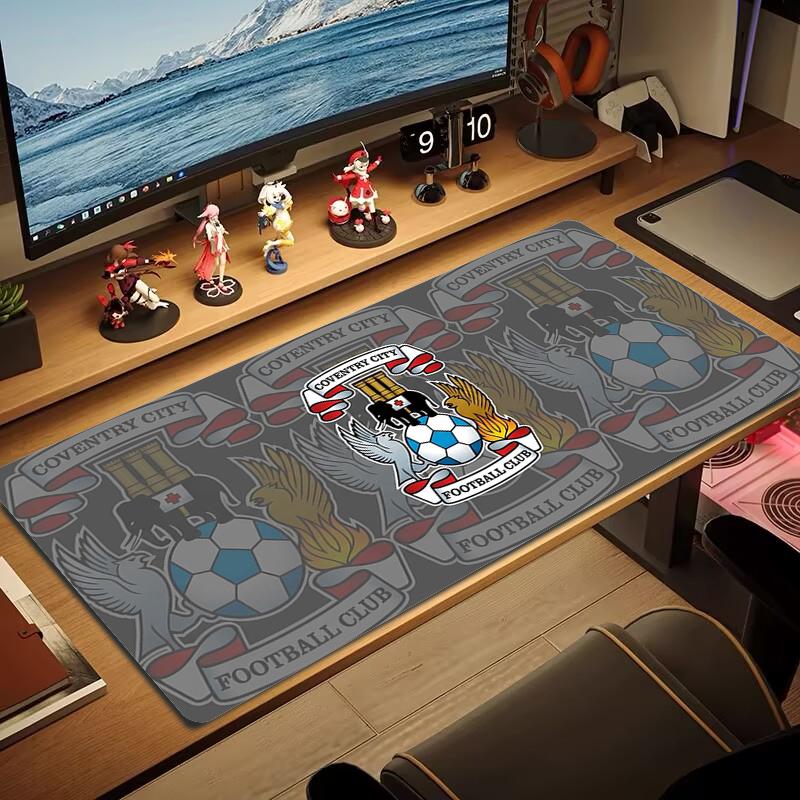 Coventry City Football Club Mouse Pad Large Gaming Table Cushion Non-slip Laptop Tablet Big Mousepad XXL Mat Mini PC Playmat With Lock edge_xia