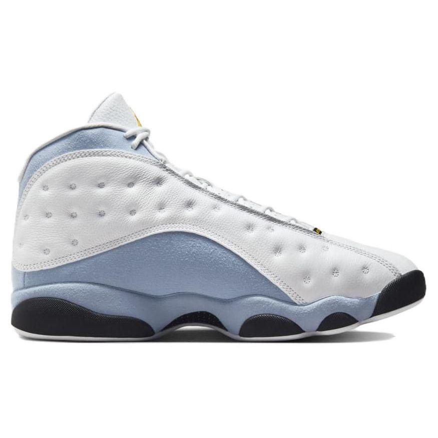 Мужские кроссовки Air Jordan 13 Retro Blue Grey White Yellow-Ochre Black 414571-170