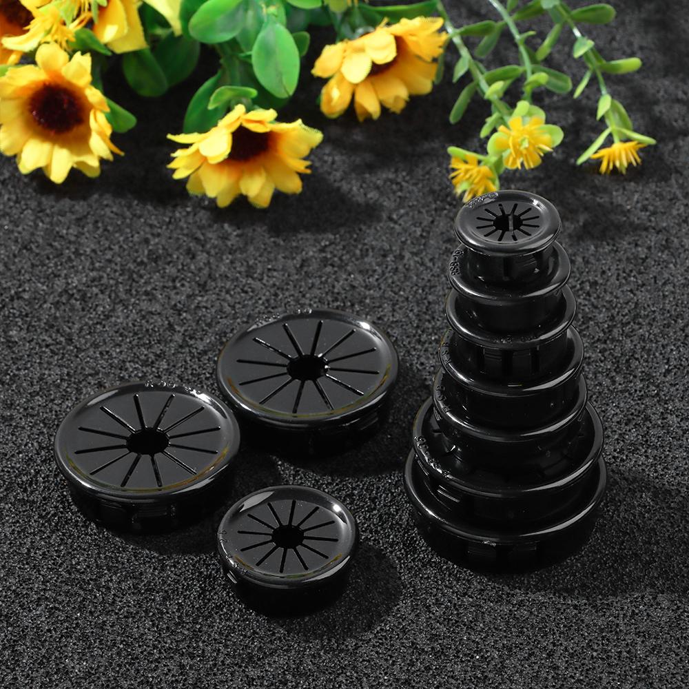 Office Cable Clamp Buckle Line Wire Hole Cover Desk Table Cable Fastener Computer Grommet Line Box