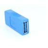 Black Blue Consumer Electronics Type A Female To Female Coupler Gender Connector USB 3.0 Adapter