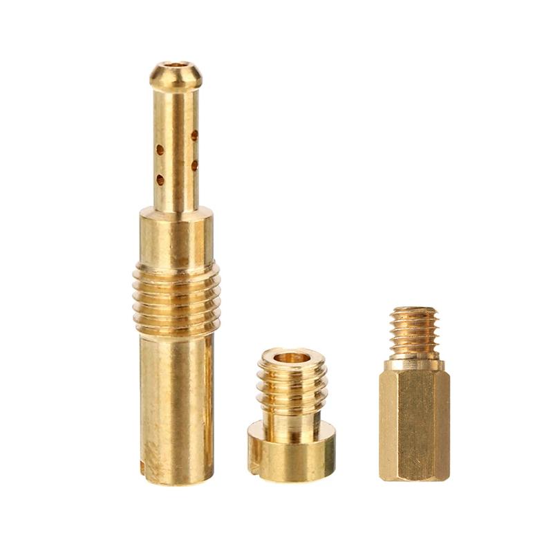 ZSDTRP 20pcs Carburetor Main/Pilot Jet Vice Injector Nozzle For PWK PWM PE PD PJ FCR-MX CV CVK CRS Motorcycle Carburetor Jets