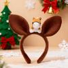 Косплей Повязки на голову животных Смешные Милые Обручи для волос Головные уборы Костюм для косплея животных Головной убор для Рождества Карнавала Тематической вечеринки