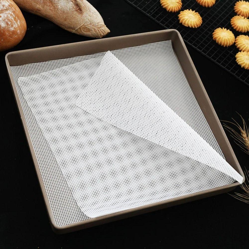 1Pcs Silicone Dehydrator Sheets Food Fruit Dryer Baking Mat Square Steamer Mesh Pad