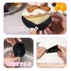 SUPER KITCHEN 9.2cm Large Silicone Muffin Pan, Canel? Mold, 12 Cavities, Non-Stick Cupcake Cups, Heat-Resistant, Reusable, Baking Tool, for Bread, Muf