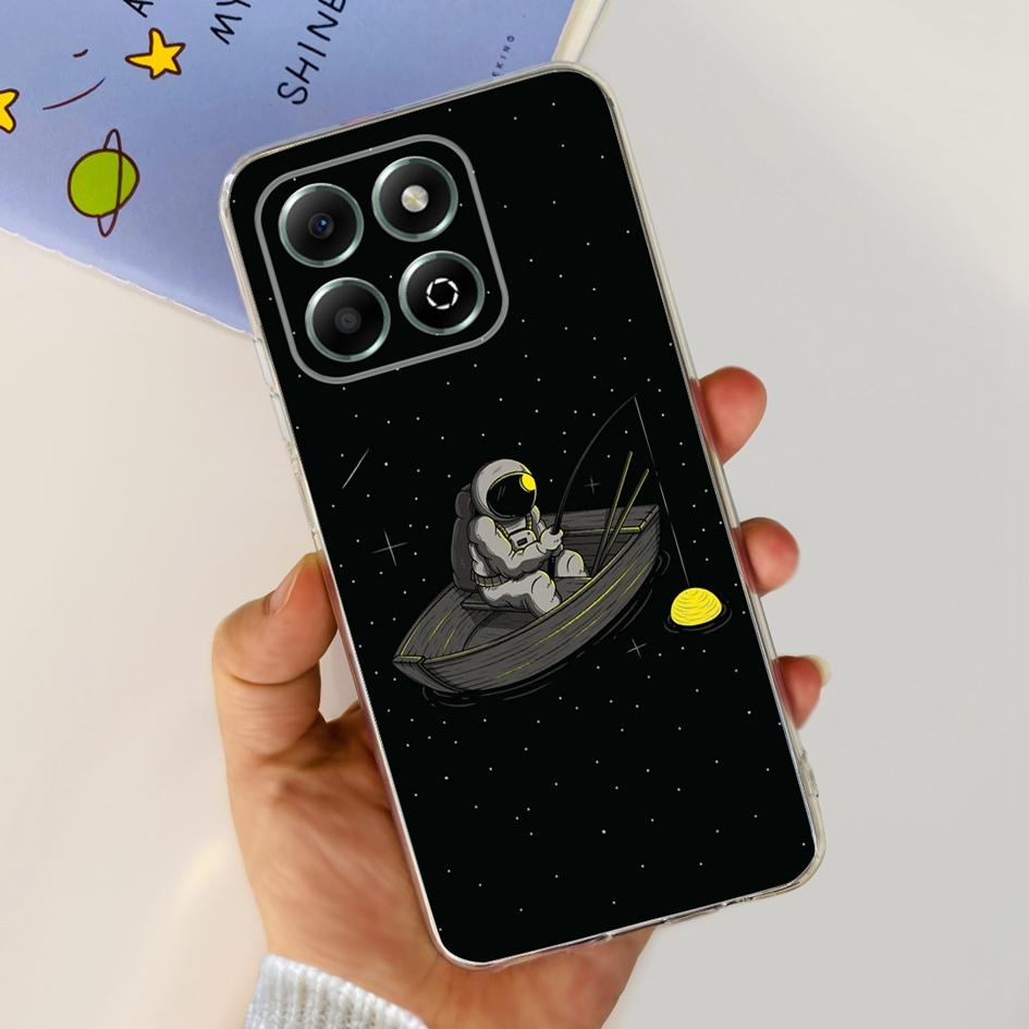 Чехол для Honor X6b JDY-LX1 JDY-LX2 Чехол Роскошный Мраморный Узор Мягкий Прозрачный Силиконовый Задняя Крышка Телефона Для Honor X6b 4G X 6B Fundas