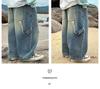 2025 Spring/Autumn Korean Style Boys' Loose Jeans