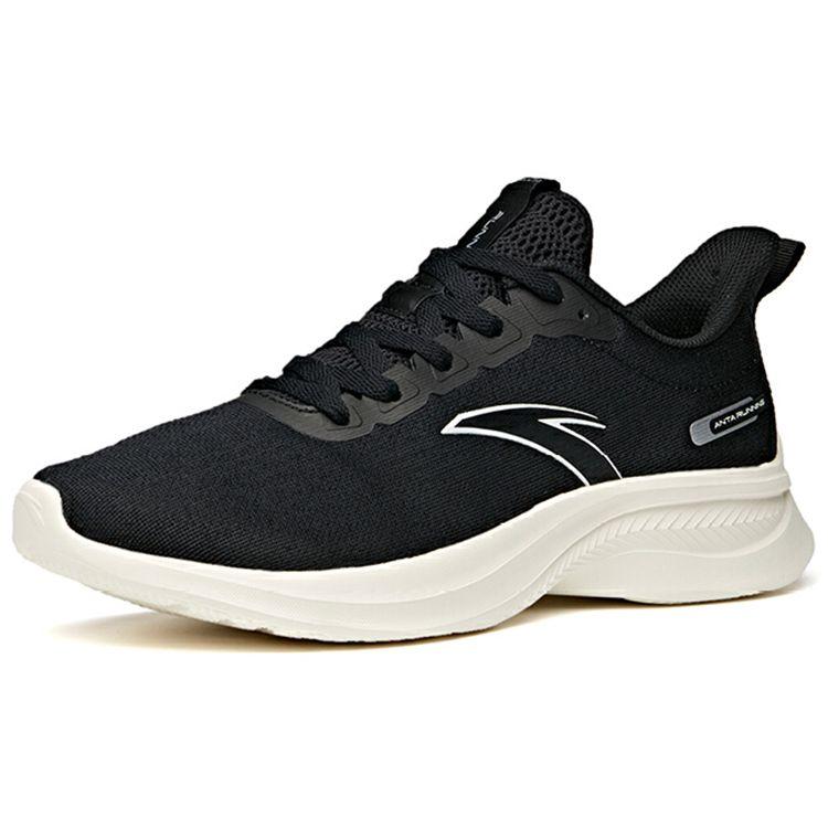 Anta Shock Absorbing Non-Slip Low-Top Running Shoes Men Sneakers Black White 112235570S-6