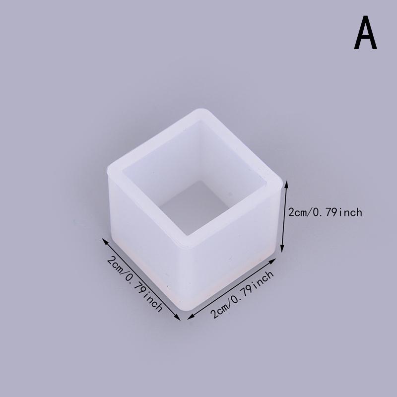 1 шт., силиконовая форма для свечей в форме куба, квадратная форма для поделок из гипса