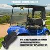 36V 48V Golf Cart Charger Crowfoot Plug DC Connector for EZGO Club Car Yamaha