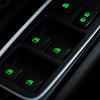 Car Door Window Switch Button Sticker Night Luminous Green Fluorescent Decal Kit