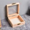 Retro Jewelry Box Rectangular Candy Display Box Display Rack Desktop Organizer  Family