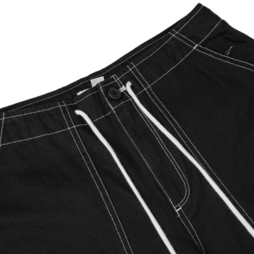Vans Cargo Pants Women's Black Moderate Straight Fit Pants VN0A5DN1BLK