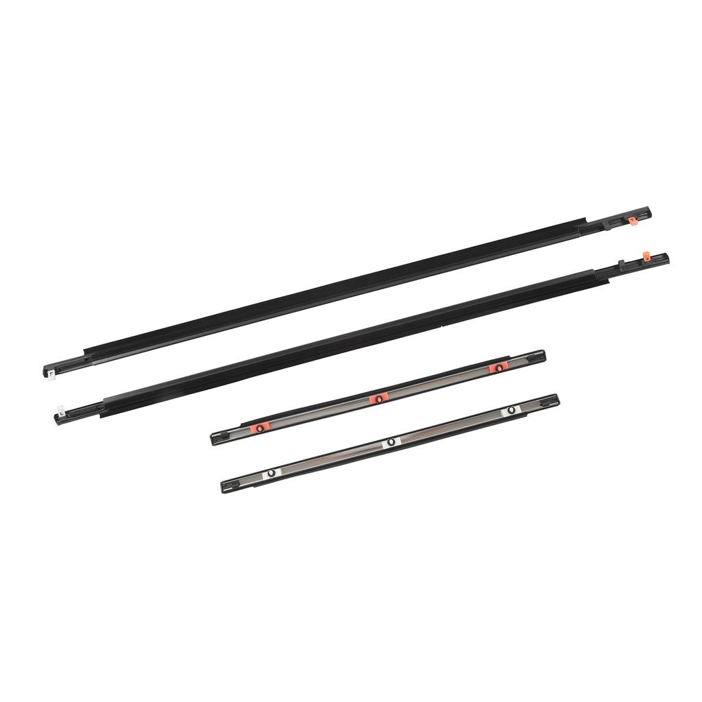 4 Pcs Front Rear Door Weatherstrip 68163?35041 Door Window Belt Molding Weatherstrip for FJ Cruiser