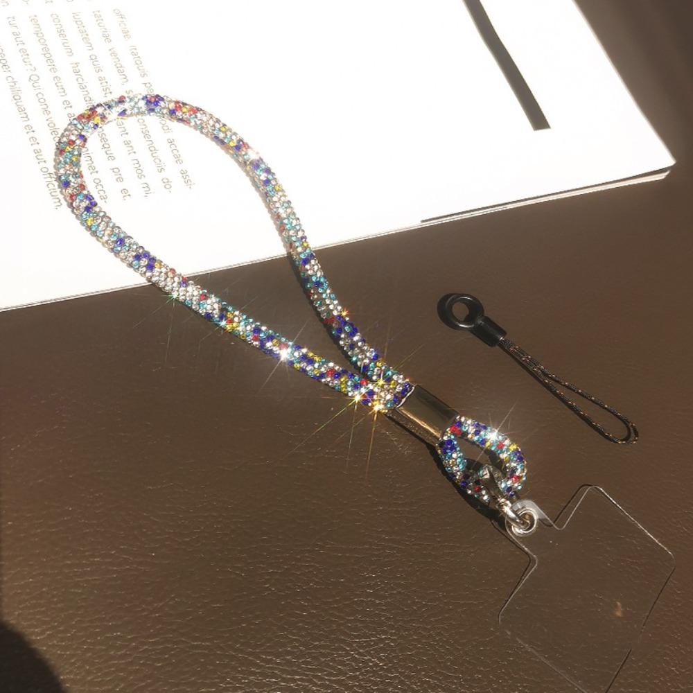 Блестящий шнурок для телефона со стразами Bling Bling Anti-lost Wrist Cable Аксессуары для телефона