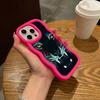 Чехлы для телефонов N96 Tiger eyes design Macaron Wavy Edge для iPhone 16 Pro Max Samsung S24 Plus S23 Ultra A35 A05s Xiaomi Redmi Note 13, противоударный чехол