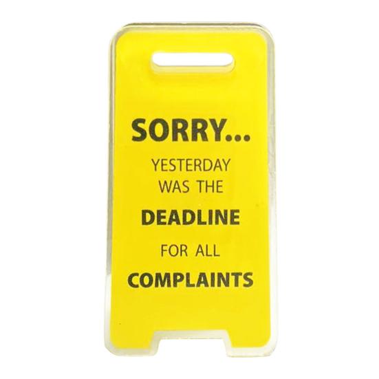 Team Office Desk Sign Caution Warning Sign Workplace Decor Gag Gift Cubicle Employee