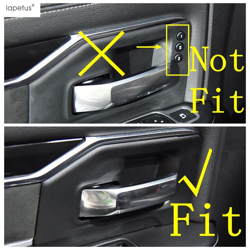 Handle Bowl / Window Lift / Dashboard Frame / Steering Wheel Cover Trim Carbon Fiber Accessories For Dodge Ram 1500 - 2025