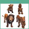 Action Figure Lion Cartoon Model Toy Decoration Doll Children Ornament Gifts