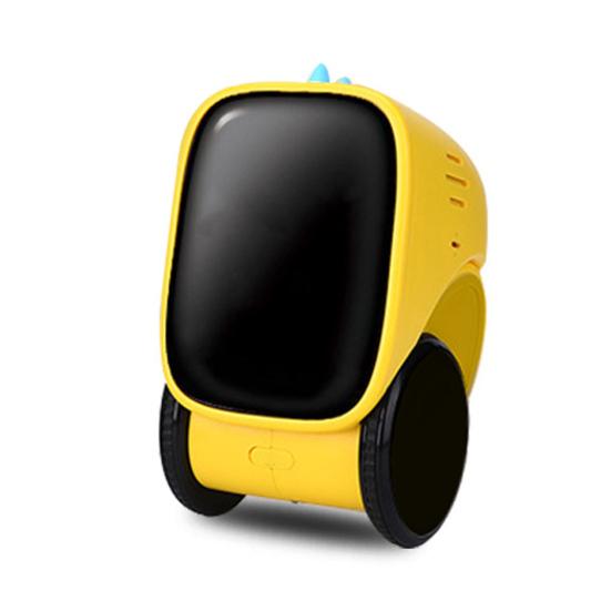 Детская игрушка-робот с дистанционным управлением, со светодиодными глазами и рогами, с функцией автоматической демонстрации, программируемая, с сенсорным управлением, развивающая, электрическая, 2,4 ГГц, трюковой робот на радиоуправлении