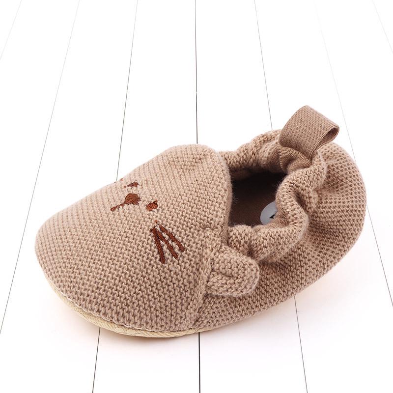 Knitted Wool Non-Slip Shoes for Newborns (0-1 Year)