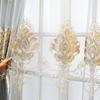 1PC LOZUJOJU 10-20% Blackout European Style Embroidered High-end Atmospheric Sheer Curtain for Living Room Bedroom Home Decor