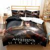 Игровой A-Assassin S Creed Арт Комплект постельного белья Игровой Комплект с пододеяльником Взрослые Мальчики Спальня Односпальный Двуспальный King Size Одеяло Подарок для Мальчиков