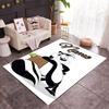 Looney Space Jam Basketball Adventure Personalized Text Floor Rug Office Rug Perfect for Living Rooms Game Room Outdoor Bedrooms Antislip Carpet