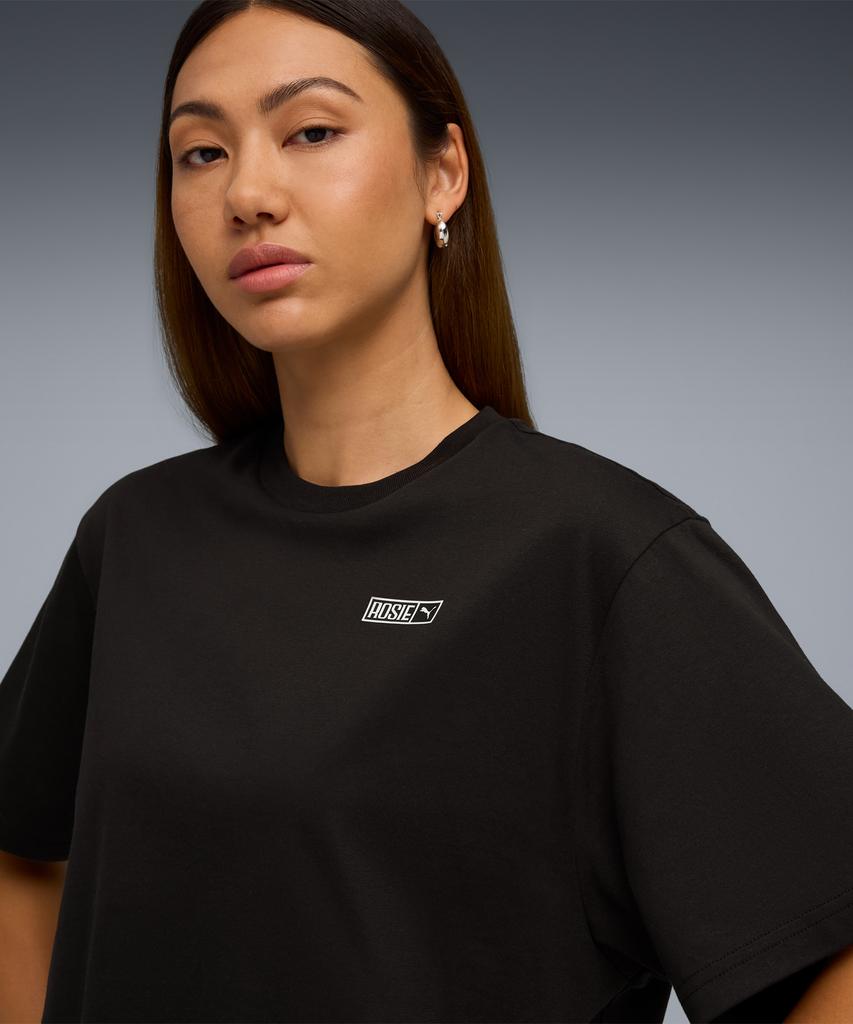 Puma Свободная футболка X Rosé - Черный / 633806-01