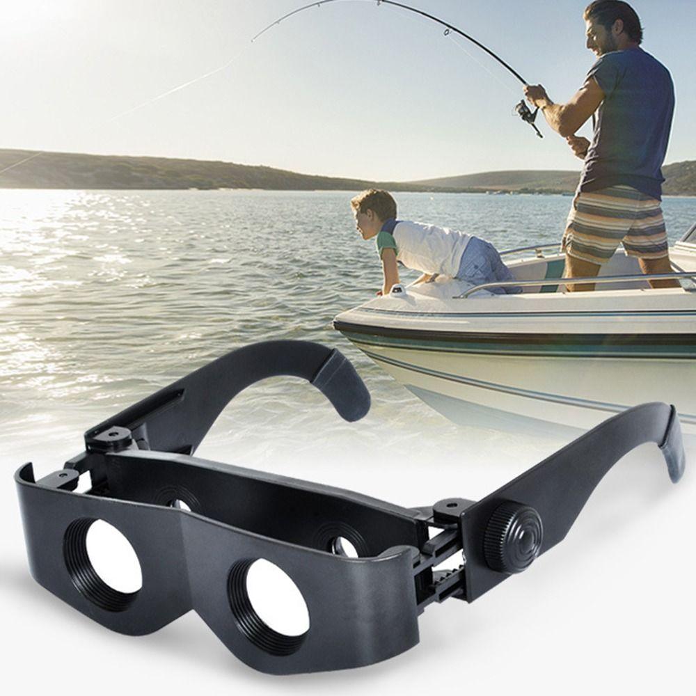 Рыболовные бинокли с 3-кратным увеличением, бинокли высокой четкости, крепящиеся на голову, для пеших прогулок