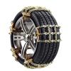 Thickened Stainless Steel Snow Chain Driving Safety Auto Anti-Skid Chain  for Tire Width 165-285mm