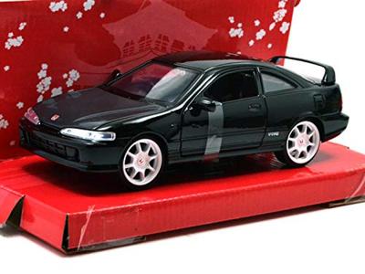 JADA TOYS 1995 HONDA INTEGRA JADA TOYS scale Tuners 1955 Honda Integra Type R 124SCALE "JDM TUNERS" " TYPE-R (ЯПОНИЯ СПЕЦИФИКАЦИЯ) (ЧЕРНЫЙ)"124 "JDM-тюнеры"