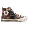 Converse 1970-е Chuck 70 Twisted Resort Chuck Taylor All Star Модный Комфорт Хайтопы Эспадрильи Унисекс Черный и Оранжевый
