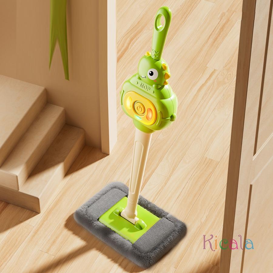 Детская развивающая игрушка швабра имитирует уборку по дому, веселое занятие. Ролевая игра, игрушка для притворной игры, рождественский подарок для мальчиков и девочек