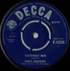 7inch Record CHRIS ANDREWS  Yesterday Man F12236 DECCA 1965 UK Rock Used