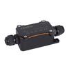 Pg9 2 Way Waterproof IP68 Electrical Junction Box Garden Light Cable Wire Connector Pc Material Anti Aging Sealed Insulation