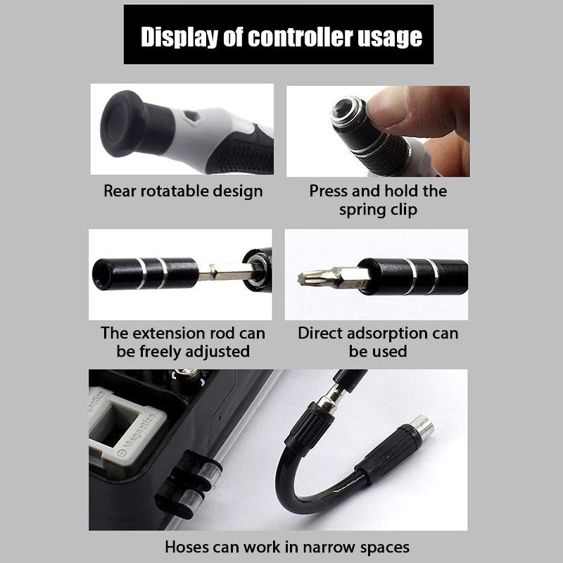 115 в 1 многофункциональный прецизионный магнитный набор отверток компьютер ПК мобильный телефон ремонт оборудования набор отверток ручной инструмент