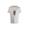 Polo Animal Pattern Crew Neck Short Sleeve T-Shirt Men tops Gray 710854497025-GREY