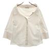 Alice and Olivia 7 Minutes Sleeve Skipper Shirt S White Women Used