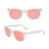 New Clear Sunglasses Women Men Transparent Frame Night Vision Sun Glasses Mirror Reflective Glasses UV400 Eye Wear