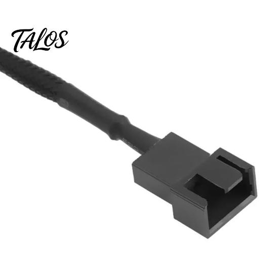 SATA 15Pin на 2-сторонний 3-контактный 4-контактный адаптер питания для вентилятора компьютера, удлинительный кабель
