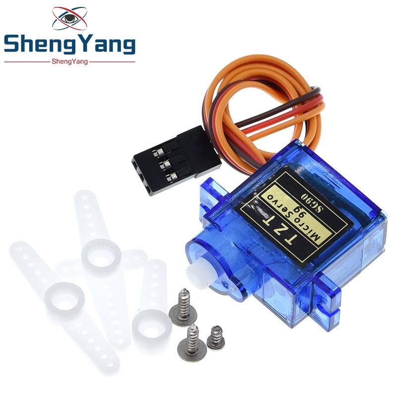 TZT 1/3PCS Smart Electronics Rc Mini Micro 9g 1.6KG Servo SG90 for RC 250 450 Helicopter Airplane Car Boat