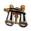 2,5-дюймовый латунный бинокль с перламутровым антикварным оперным стеклом для наблюдения за птицами, охоты