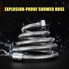 G1/2 Shower Hose Stainless Steel Tube Flexible Extra Long Shower Hose