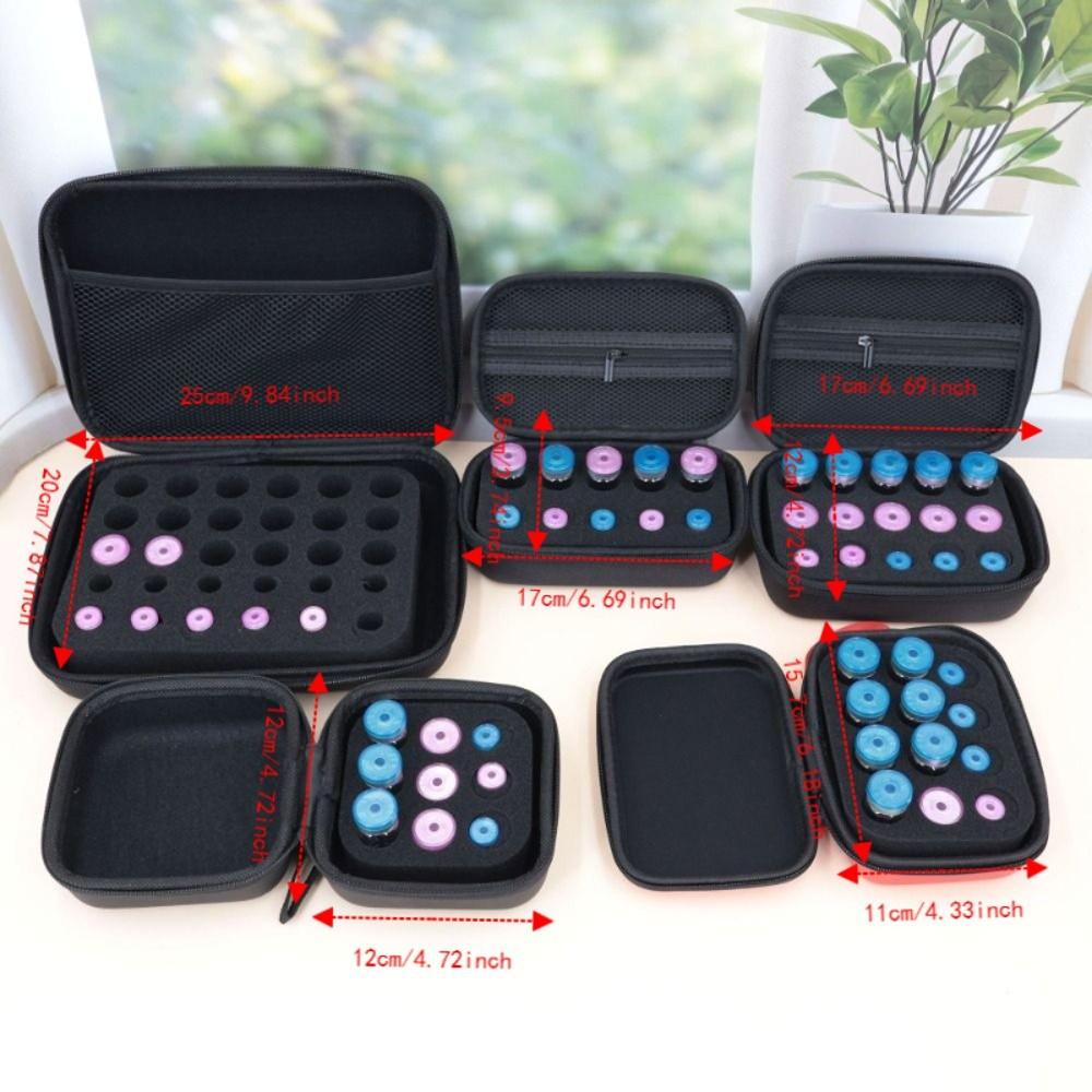 Waterproof Insulin Vial Protector Multiple Slots Essential Oils Carrying Box Travel Use