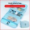 Large Capacity Hook Wash Bag Multi-functional Portable Toiletry Organizer for Travel, Waterproof, Modern Minimalist Design