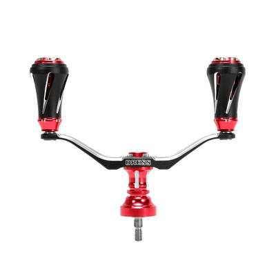 РУЧКА для катушки DRESS Custom Handle для W Vertex EVO Spinning Crimson Shimano Fishing Легкая и универсальная для левой и правой руки Катушки, 90 мм, Красная,