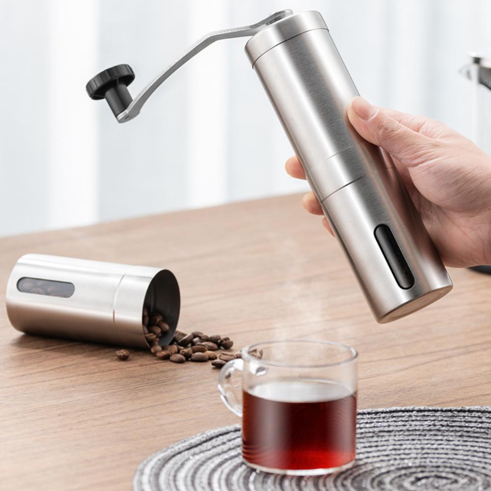 Ручная кофемолка, ручная стальная керамическая сердцевина, ручная мельница для помола кофе, кофемолка с жерновами, керамическая кофемашина для кукурузы