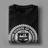 Men's Macgyver School Of Engineering T Shirt Ingenuity Mechanic Cotton Merch Novelty Round Neck Tees Birthday Present T-Shirts