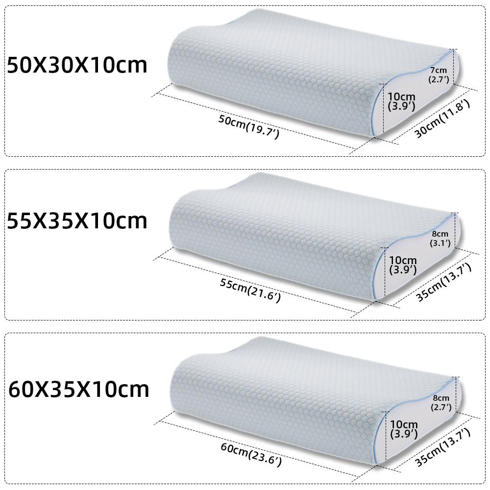 Ортопедическая подушка подушка из пеноматериала с эффектом памяти медленный отскок подушка для шеи эргономичная память расслабляющая шея комфортный сон